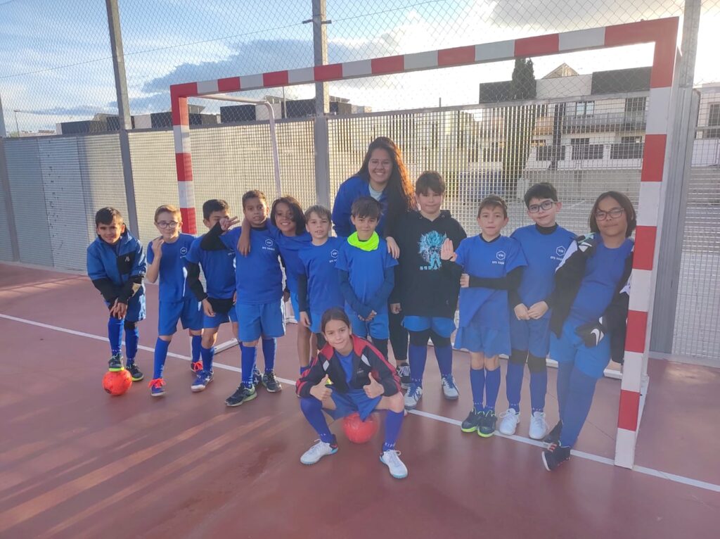 Parte del Equipo Prebenjamín de EFS VaMar. Curso 2022/2023