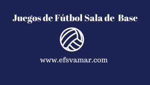 Juegos para fútbol sala de base. El tiburón