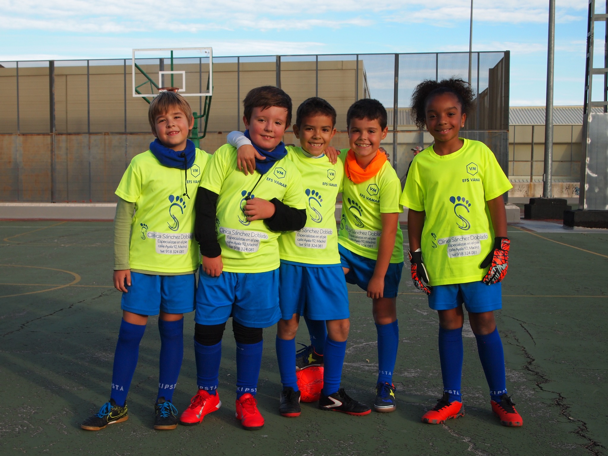 Los equipos de la EFS VaMar disputaron la 2ª Jornada de la Liga Local de Fútbol Sala de Valdemoro